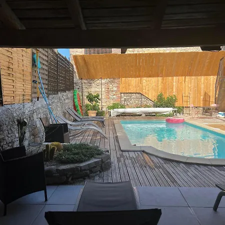 Magnanerie Avec Piscine En Coeur De Village Villa *